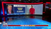 Trump Reacts To Tiger Woods' Car Crash On 'Fox News Primetime'