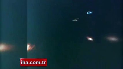 F16'nın düşmesi sonrası yaşananlar kamerada