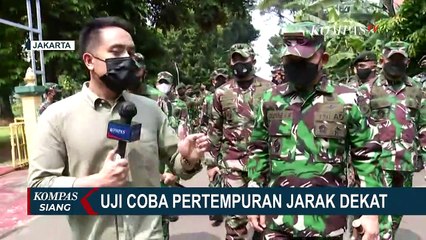 Begini Uji Coba Tempur Jarak Dekat TNI untuk Amankan Ibu Kota