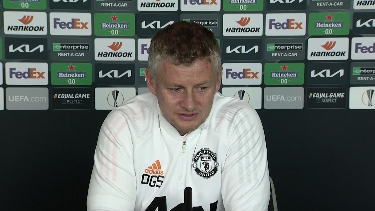 Solskjaer previews Europa League final