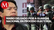 Morena pide presencia de Guardia Nacional en 6 estados durante jornada electoral