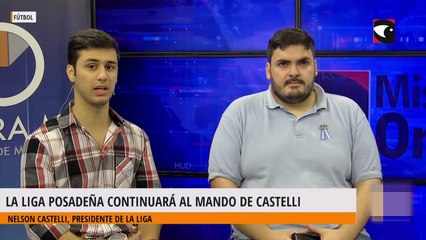 La liga posadeña continuara al mando de Nelson Castelli