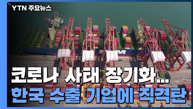 수출 기업 첫 감소...'확 커진' 톱10 대기업 수출 비중 / YTN