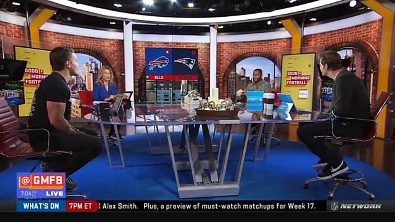 Good Morning Football | Kyle Brandt "Wow" Buffalo Bills Overwhelm New England Patriots