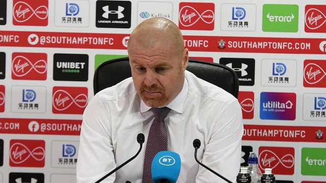 Southampton 1, Burnley 2 | Sean Dyche post-match press conference