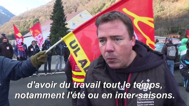 Les saisonniers des stations de ski en piste contre la précarité