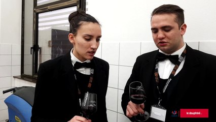 Dégustation au salon des vins de Tain l'Hermitage