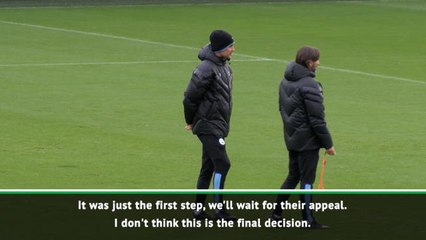 Man City will appeal; Pep could stay - Sarri