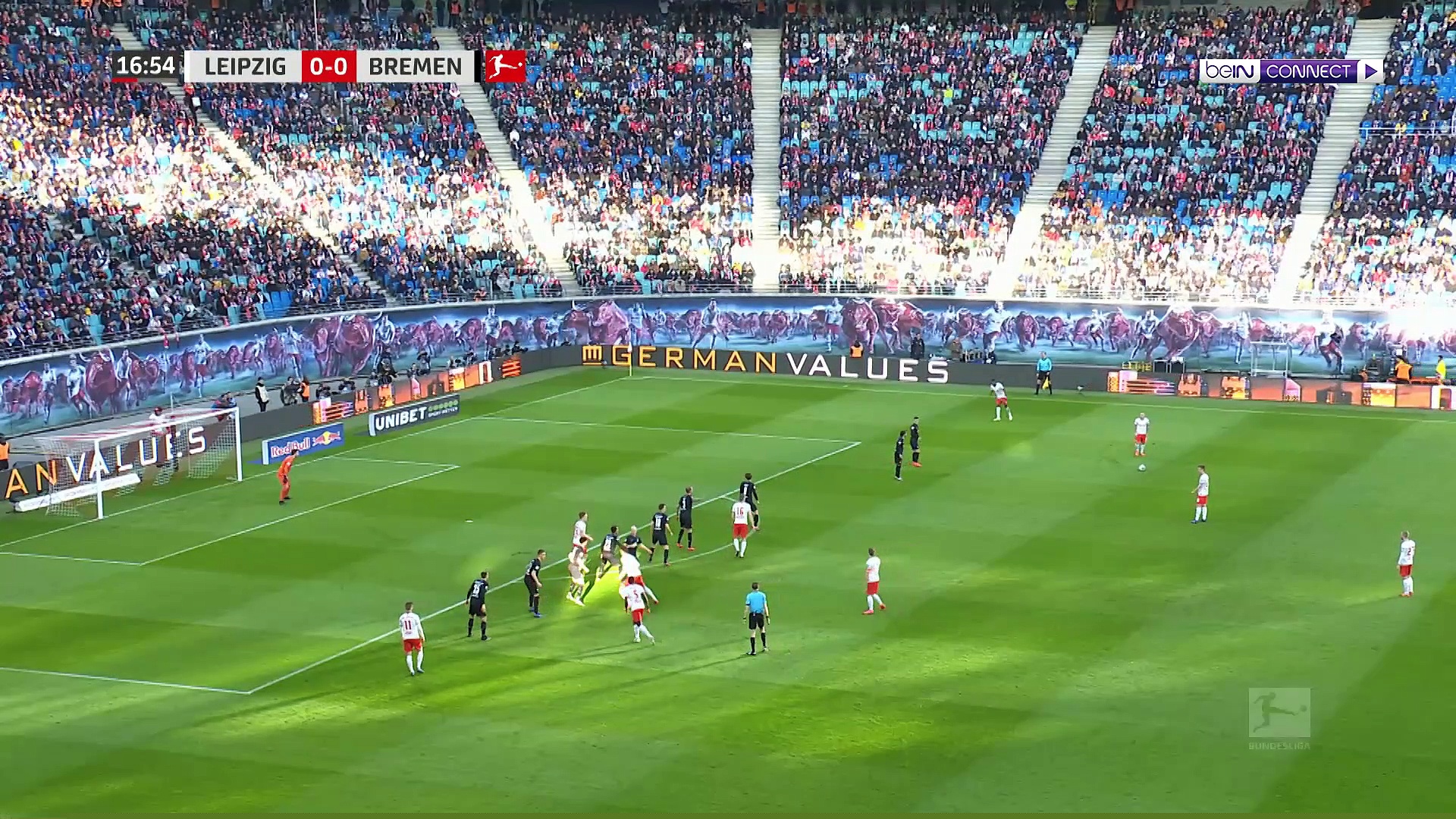 RB Leipzig 3 Werder Bremen 0