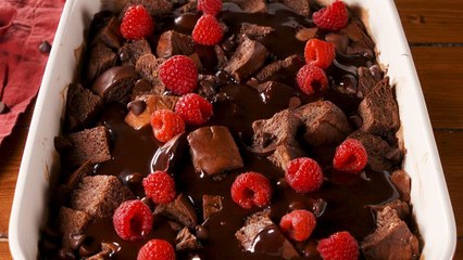 Death By Chocolate Bread Pudding Is Amazingly Chocolatey