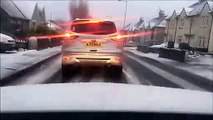 Storm Ciara brings snow to the Falkirk area this afternoon