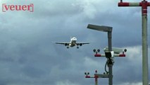 Planes Wobble & Sway as They Try to Land in Powerful Storm Winds at Zurich Airport