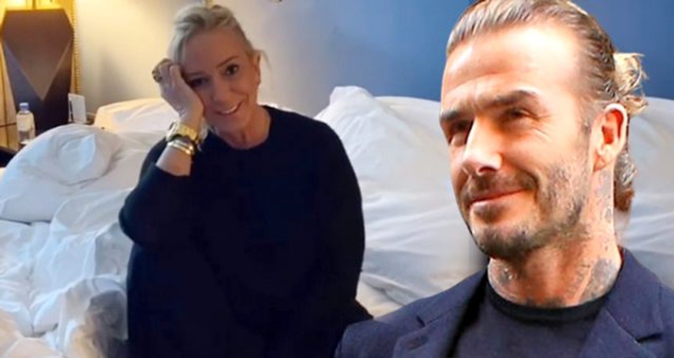 Saba Tümer, "Beckham'la aynı yatakta yattı" haberlerine isyan etti