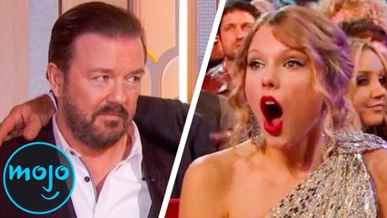 Top 10 Times Celebrities Got Embarrassed at Award Shows