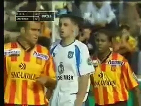 الشوط الاول مباراة الاسماعيلي و الترجي الرياضي 3-1 اياب نصف نهائي دوري ابطال افريقيا 2003