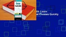 [Read] Korean Flash Cards Kit: Learn 1,000 Basic Korean Words and Phrases Quickly and Easily!