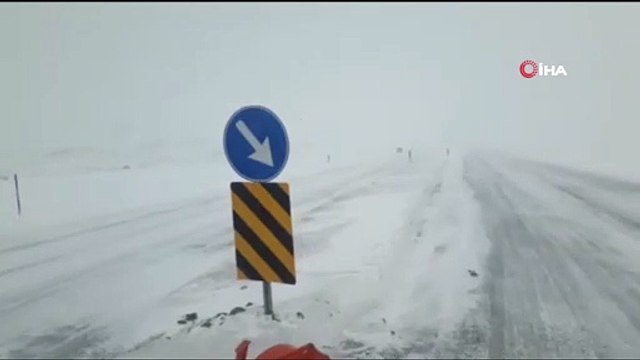 Çaldıran-Doğubayazıt kara yolunda kontrollü geçiş