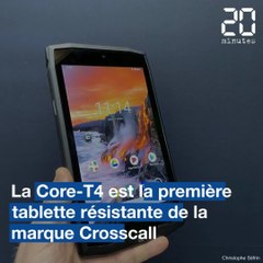 On a testé la tablette résistante Core-T4 de Crosscall