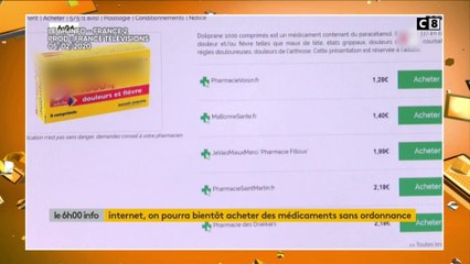 Des médicaments sans ordonnance vendus sur des plateformes de vente en ligne