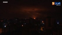 فلسطين: قصف جوي و مدفعي إسرائيلي على مواقع في قطاع غزة