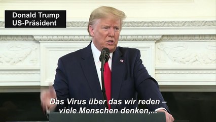 Trump: April-Wärme lässt Coronavirus verschwinden