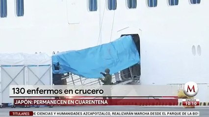 Detectan nuevos casos de coronavirus en crucero de Japón