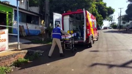 Jovem é socorrido após sofrer queda no São Cristóvão