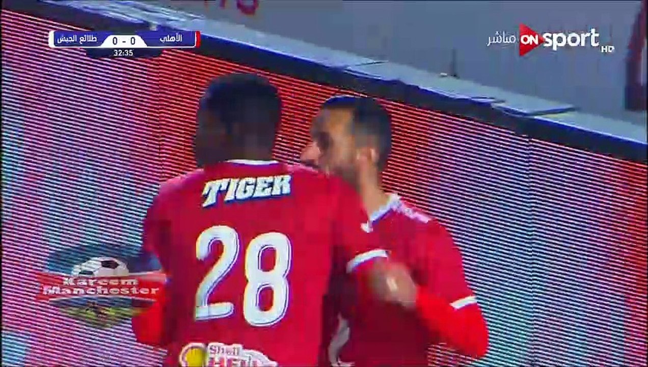 اهداف  المبااااااراه بفوز الأهلي بثلاث اهداف نظيفه علي طلائع الجيش