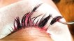 Here's how eyelash extensions are removed
