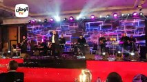 نجوم منتخب اليد يرقصون على أغاني هشام عباس في حفل تكريمهم