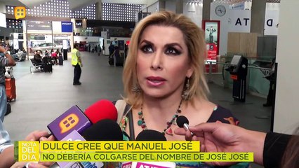 ¡La cantante Dulce se le fue a la yugular a Manuel José! | Ventaneando