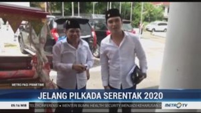 Pasangan Bacalon Gubernur Datangi KPU Sumbar
