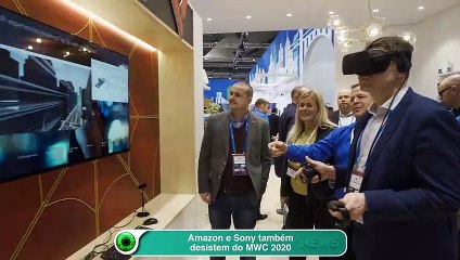 Amazon e Sony também desistem do MWC 2020