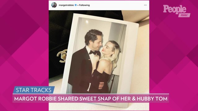 Margot Robbie Posts a Rare Photo with Husband Tom Ackerley Before Hitting Oscars Red Carpet in Vintage Chanel