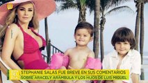 ¡Aracely Arámbula confirma que sus hijos no han recibido llamada de Luis Miguel! | Ventaneando
