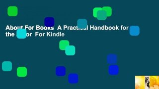 About For Books  A Practical Handbook for the Actor  For Kindle