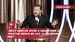 Ricky Gervais Cracks Jokes On The Oscars