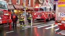 3 alarm fire in NYC spreads through two buildings in East Village