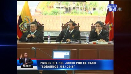VIDEO | Informe del primer día del juicio por el caso 'Sobornos'