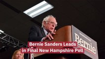 Bernie Sanders In New Hampshire Poll