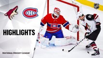 NHL Highlights | Coyotes @ Canadiens 2/10/20