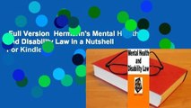 Full Version  Hermann's Mental Health and Disability Law in a Nutshell  For Kindle
