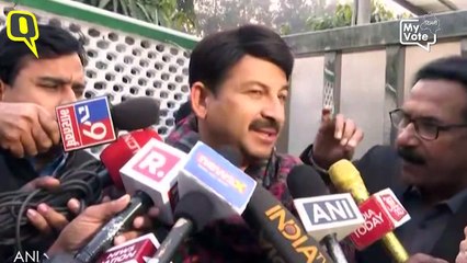 मनोज तिवारी ने कहा- मुझे भरोसा, BJP के लिए आज का दिन होगा अच्छा