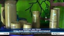 Kerajinan Bambu Apus Bantu Perekonomian Warga di Grobogan