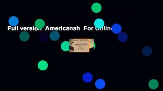 Full version  Americanah  For Online