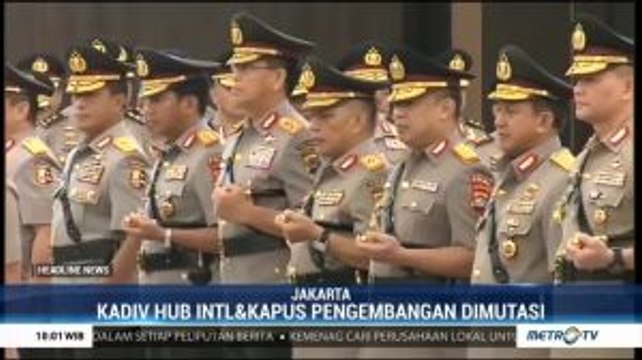 Idham Aziz Lantik Sejumlah Pejabat Utama Polri dan Kapolda Pagi Ini