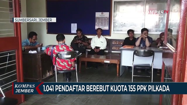 1.041 Pendaftar Berebut Kuota 155 PPK Pilkada 2020