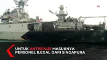 Cegah Virus Corona, 5 KRI Disiagakan di Perbatasan Indonesia - Singapura