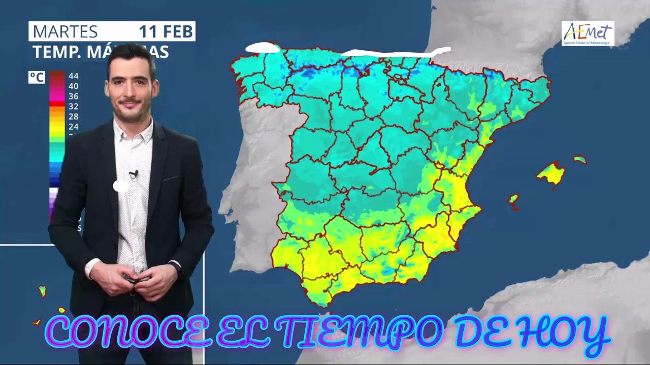 Conoce El Tiempo de Hoy Martes 11 de Febrero de 2020