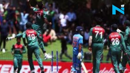Bangladesh and India players penalised  for ugly fight in U19 Cricket World Cup final